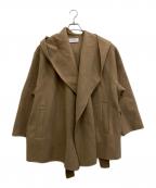 ETRE TOKYOエトレトウキョウ）の古着「フーディーリバーコート」｜ブラウン