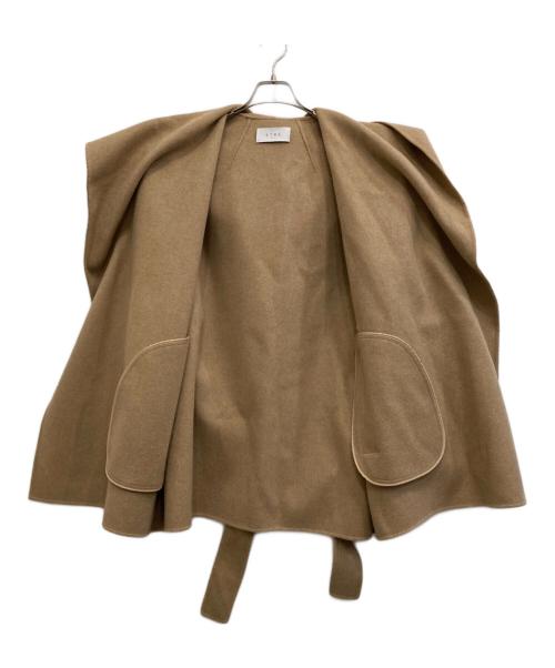 ETRE TOKYO（エトレトウキョウ）ETRE TOKYO (エトレトウキョウ) フーディーリバーコート ブラウン サイズ:Sの古着・服飾アイテム