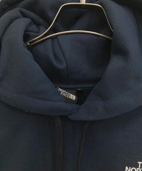 THE NORTH FACE（ザ ノース フェイス）THE NORTH FACE (ザ ノース フェイス) スクエアロゴフーディ ネイビー サイズ:Lの古着・服飾アイテム