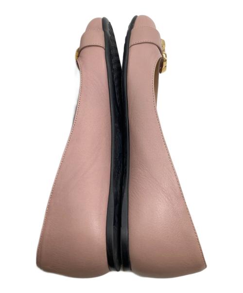 GUCCI（グッチ）GUCCI (グッチ) GGマーモントフラットシューズ ピンク サイズ:35 1/2の古着・服飾アイテム