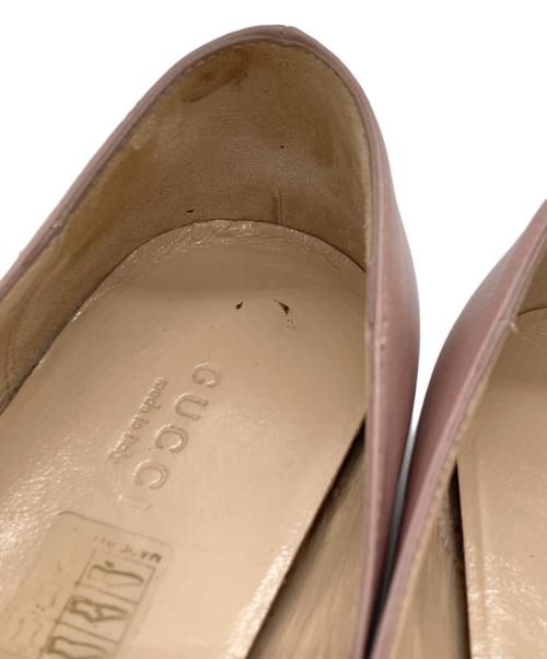 GUCCI（グッチ）GUCCI (グッチ) GGマーモントフラットシューズ ピンク サイズ:35 1/2の古着・服飾アイテム