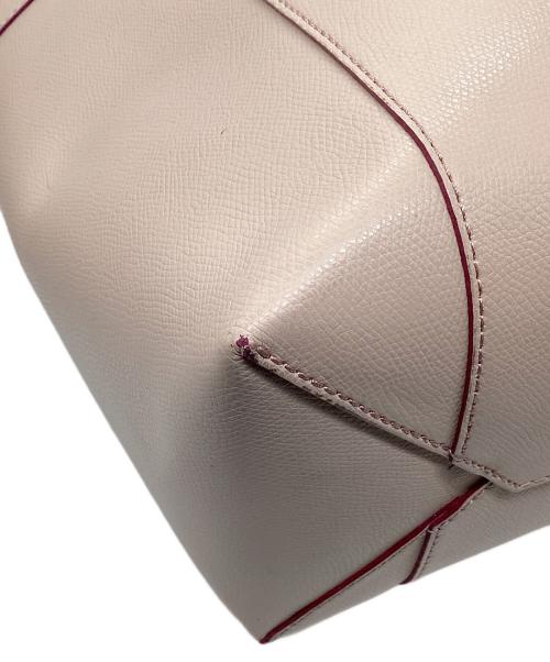 LANVIN en Bleu（ランバンオンブルー）LANVIN en Bleu (ランバンオンブルー) トートバッグ ピンクの古着・服飾アイテム