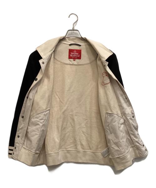 Vivienne Westwood RED LABEL（ヴィヴィアンウエストウッドレッドレーベル）Vivienne Westwood RED LABEL (ヴィヴィアンウエストウッドレッドレーベル) スウェットスタジャン ベージュ×ブラック サイズ:00の古着・服飾アイテム