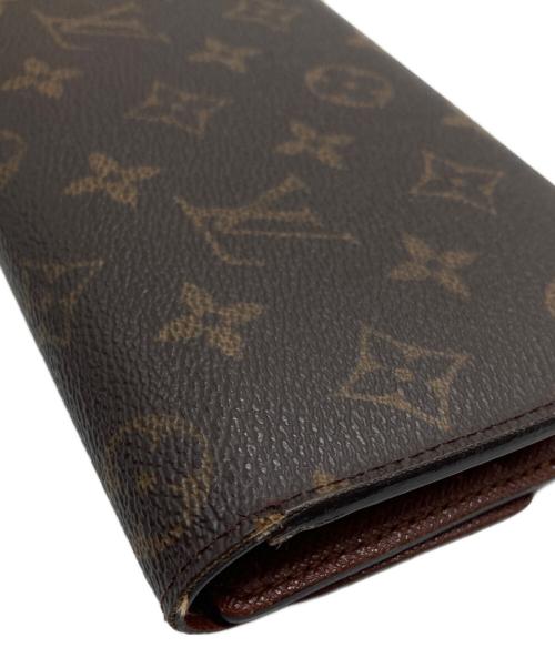 LOUIS VUITTON（ルイ ヴィトン）LOUIS VUITTON (ルイ ヴィトン) 3つ折り財布 ブラウンの古着・服飾アイテム