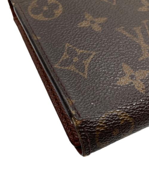 LOUIS VUITTON（ルイ ヴィトン）LOUIS VUITTON (ルイ ヴィトン) 3つ折り財布 ブラウンの古着・服飾アイテム
