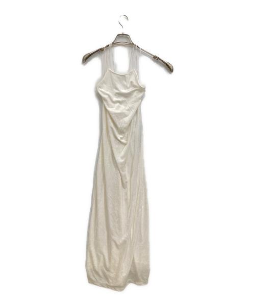 THIRD MAGAZINE（サードマガジン）THIRD MAGAZINE (サードマガジン) キャミソールワンピース アイボリー サイズ:9 未使用品の古着・服飾アイテム