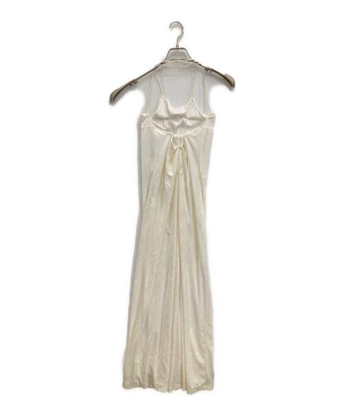 THIRD MAGAZINE（サードマガジン）THIRD MAGAZINE (サードマガジン) キャミソールワンピース アイボリー サイズ:9 未使用品の古着・服飾アイテム