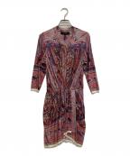 ISABEL MARANTイザベルマラン）の古着「チュニックワンピース」｜ピンク