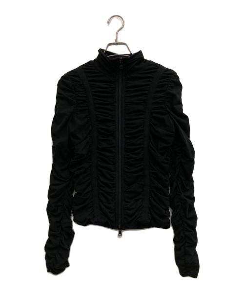 ARMANI EXCHANGE（アルマーニ エクスチェンジ）ARMANI EXCHANGE (アルマーニ エクスチェンジ) ジップアップジャケット ブラック サイズ:Sの古着・服飾アイテム