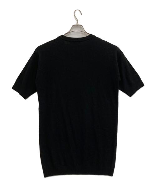 LOVE MOSCHINO（ラブモスキーノ）LOVE MOSCHINO (ラブモスキーノ) カシミヤ混ニットワンピース ブラック サイズ:Fの古着・服飾アイテム