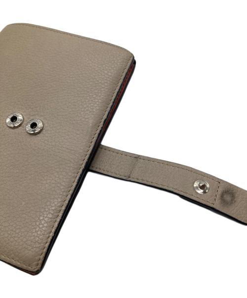 LOEWE（ロエベ）LOEWE (ロエベ) バーティカルウォレット グレーの古着・服飾アイテム