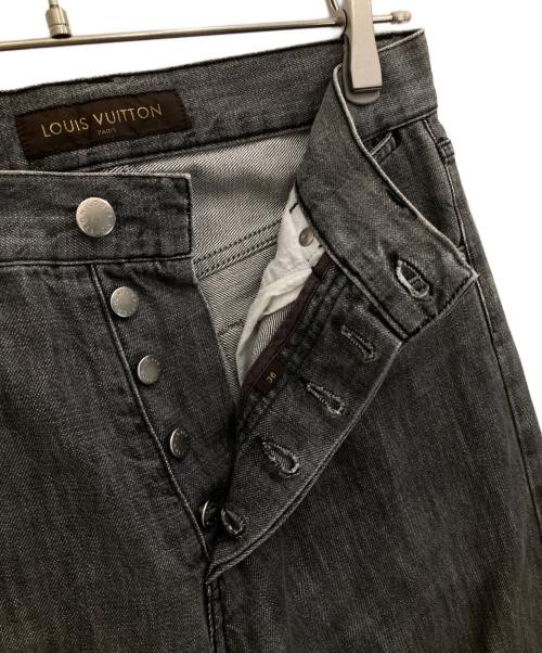LOUIS VUITTON（ルイ ヴィトン）LOUIS VUITTON (ルイ ヴィトン) デニムパンツ グレー サイズ:36の古着・服飾アイテム