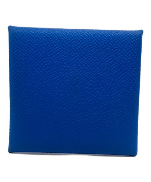HERMES（エルメス）HERMES (エルメス) ヴァスティア ヴェルソ コインケース ブルーの古着・服飾アイテム