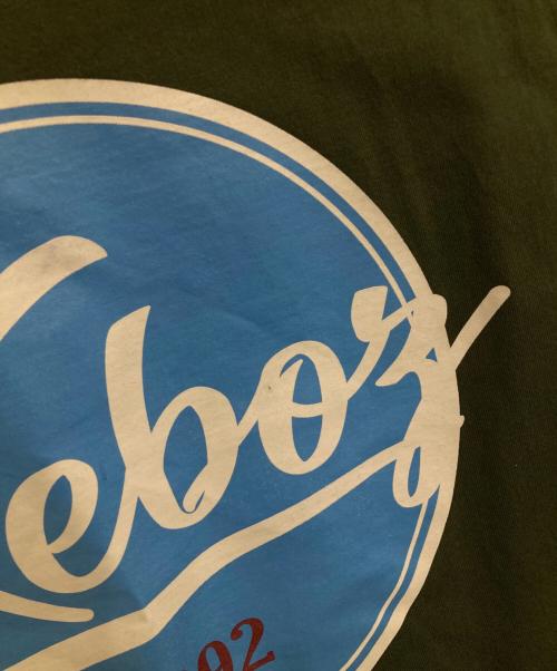 KEBOZ（ケボズ）KEBOZ (ケボズ) ロゴＴシャツ グリーン サイズ:XLの古着・服飾アイテム