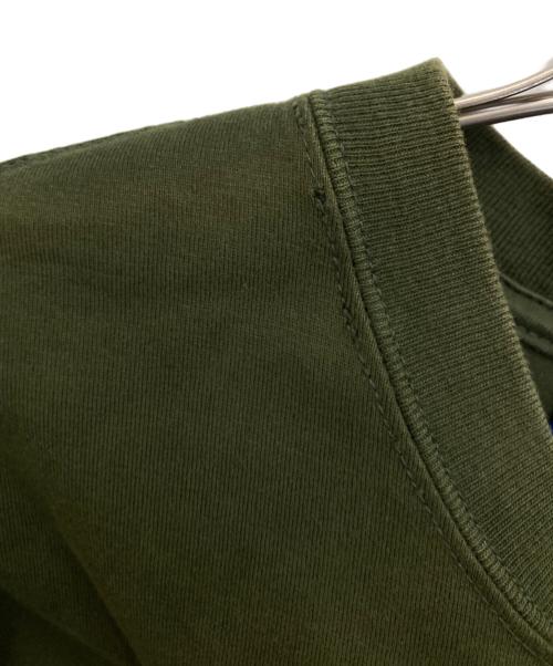 KEBOZ（ケボズ）KEBOZ (ケボズ) ロゴＴシャツ グリーン サイズ:XLの古着・服飾アイテム