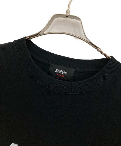 SAPEur（サプール）SAPEur (サプール) Tシャツ ブラック サイズ:XLの古着・服飾アイテム