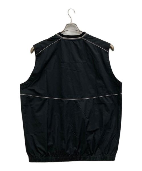 NIKE GOLF（ナイキゴルフ）NIKE GOLF (ナイキゴルフ) ナイロンベスト ブラック サイズ:XXLの古着・服飾アイテム