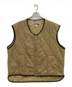 LEEリー）の古着「キルティングベスト」｜ベージュ