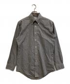 BROOKS BROTHERSブルックスブラザーズ）の古着「ギンガムチェックシャツ」｜イエロー