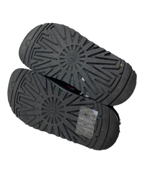 UGG（アグ）UGG (アグ) ディスコチェック スライドサンダル ブラック サイズ:25の古着・服飾アイテム