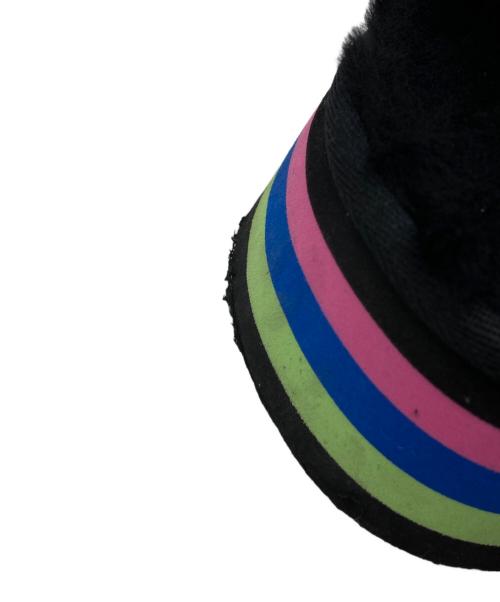 UGG（アグ）UGG (アグ) ディスコチェック スライドサンダル ブラック サイズ:25の古着・服飾アイテム