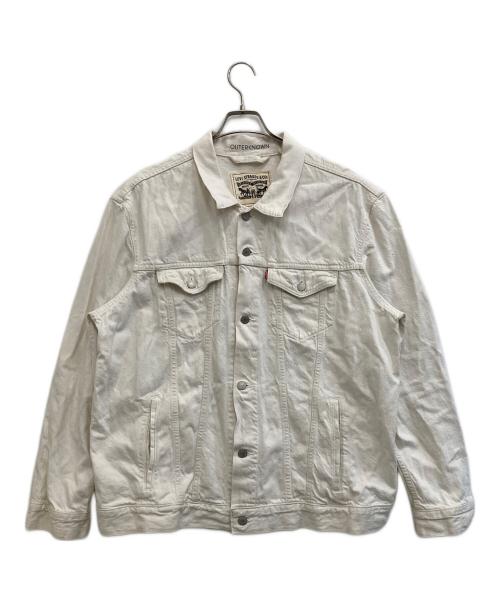 LEVI'S（リーバイス）LEVI'S (リーバイス) OUTERKNOWN (アウターノーン) デニムジャケット アイボリー サイズ:XXLの古着・服飾アイテム