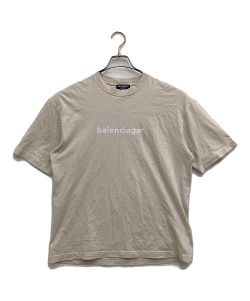BALENCIAGA（バレンシアガ）BALENCIAGA (バレンシアガ) NEW COPYRIGHT TEE SS ベージュ サイズ:XSの古着・服飾アイテム