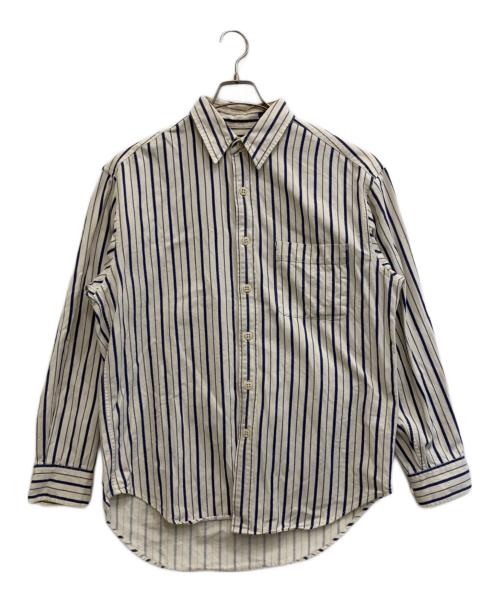 GAP（ギャップ）GAP (ギャップ) ストライプシャツ アイボリー サイズ:Mの古着・服飾アイテム