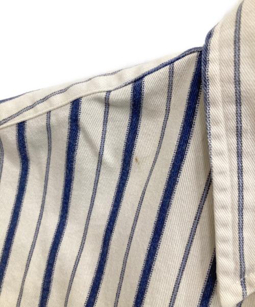 GAP（ギャップ）GAP (ギャップ) ストライプシャツ アイボリー サイズ:Mの古着・服飾アイテム
