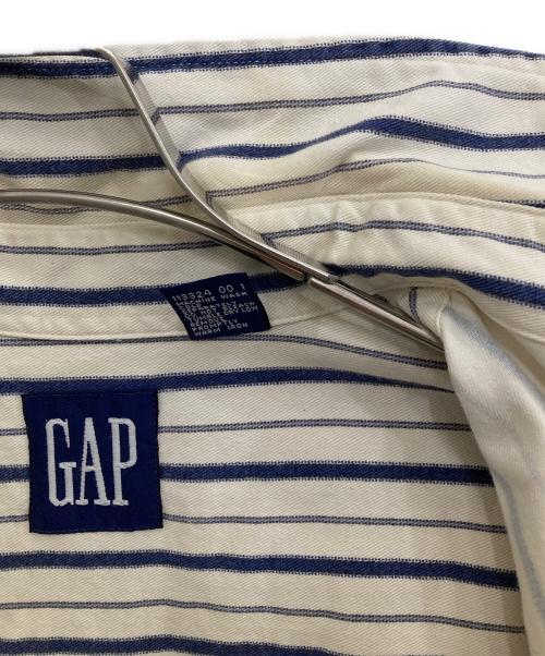 GAP（ギャップ）GAP (ギャップ) ストライプシャツ アイボリー サイズ:Mの古着・服飾アイテム