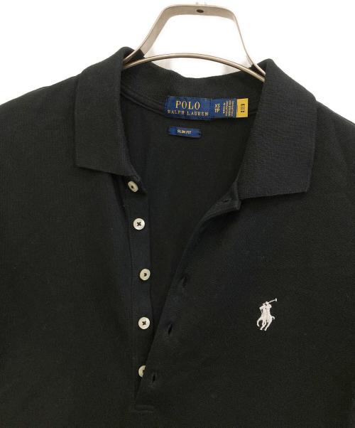 POLO RALPH LAUREN（ポロ・ラルフローレン）POLO RALPH LAUREN (ポロ・ラルフローレン) ポロシャツ ブラック サイズ:XSの古着・服飾アイテム