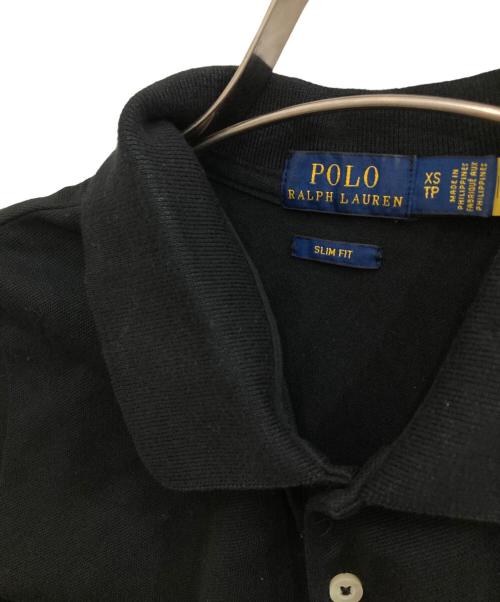 POLO RALPH LAUREN（ポロ・ラルフローレン）POLO RALPH LAUREN (ポロ・ラルフローレン) ポロシャツ ブラック サイズ:XSの古着・服飾アイテム
