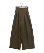 Ameriアメリ）の古着「ハイウエストパンツ」｜ブラウン