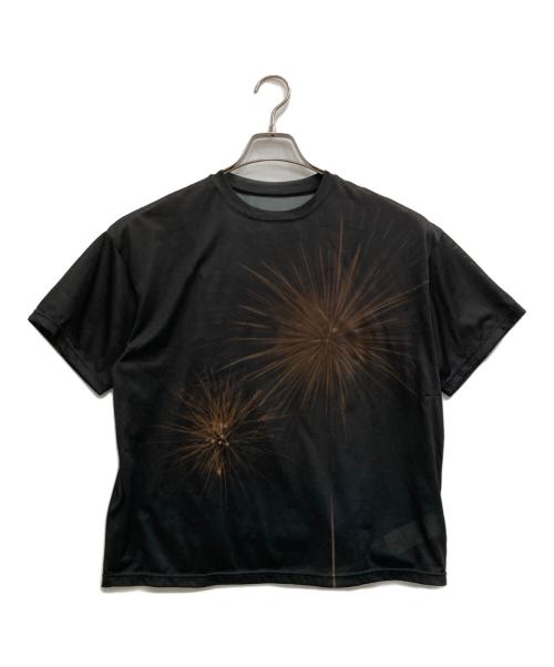 Ameri（アメリ）Ameri (アメリ) FIREWORK LAYERED TEE ブラック サイズ:Fの古着・服飾アイテム