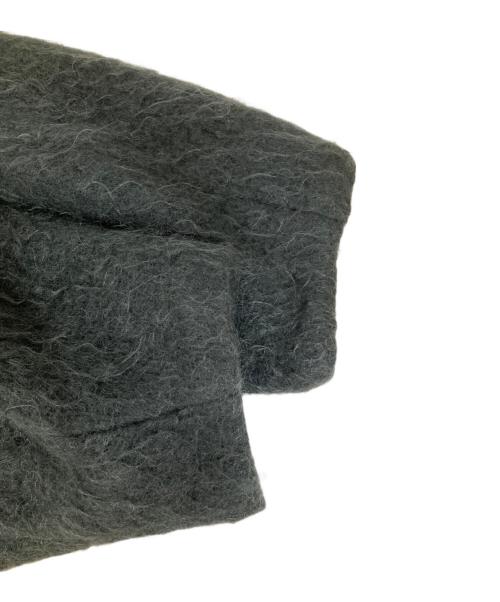 Ameri（アメリ）AMERI (アメリ) DEFORMATION COLLAR SHAGGY COA グリーン サイズ:Mの古着・服飾アイテム