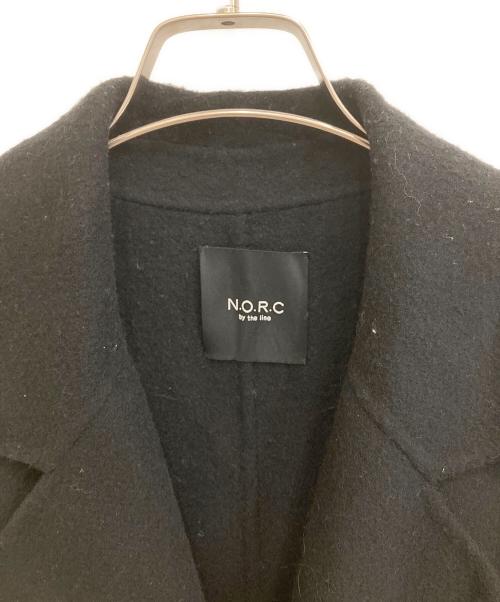 N.O.R.C（ノーク）N.O.R.C (ノーク) ウールコート ブラック サイズ:2の古着・服飾アイテム