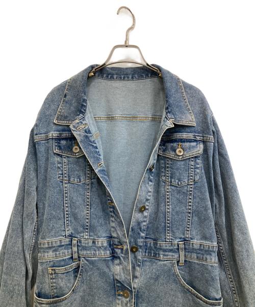 Ameri（アメリ）AMERI (アメリ) I LINE DENIM SHIRT DRESS インディゴ サイズ:Mの古着・服飾アイテム