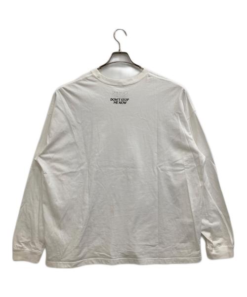 Ameri（アメリ）AMERI (アメリ) ロングスリーブカットソー ホワイト サイズ:Fの古着・服飾アイテム