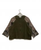 BEARDSLEYビアズリー）の古着「切替ジャケット」｜オリーブ