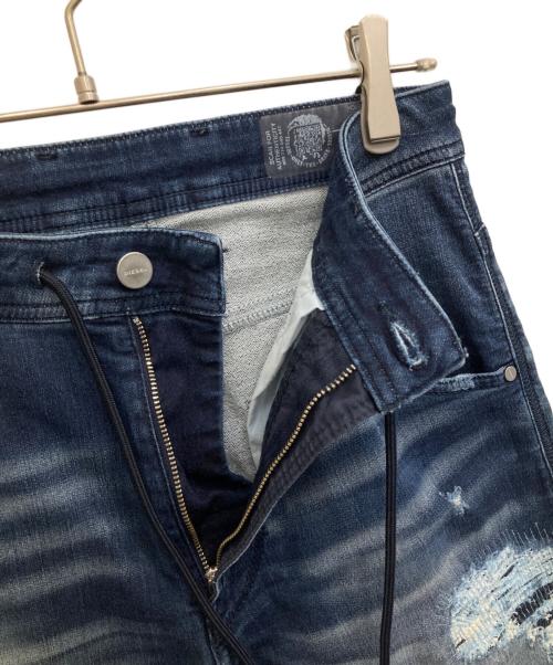 DIESEL（ディーゼル）DIESEL (ディーゼル) デニムパンツ インディゴ サイズ:SIZE 66cm (W26)の古着・服飾アイテム