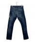 DIESEL (ディーゼル) デニムパンツ インディゴ サイズ:SIZE 66cm (W26)：4000円