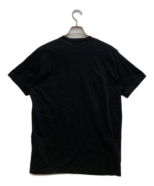 DSQUARED2（ディースクエアード）DSQUARED2 (ディースクエアード) ロゴプリントTシャツ ブラック サイズ:Mの古着・服飾アイテム