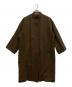 ippei takei（イッペイタケイ）の古着「ステンカラーコート」｜ブラウン