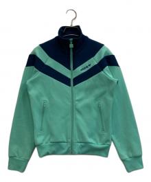 adidas（アディダス）の古着「トラックジャケット」｜ミントグリーン