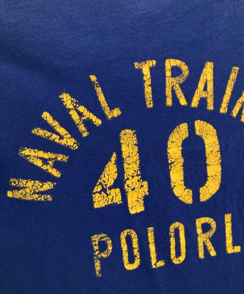 POLO RALPH LAUREN（ポロ・ラルフローレン）POLO RALPH LAUREN (ポロ・ラルフローレン) リンガーTシャツ ネイビー サイズ:XSの古着・服飾アイテム