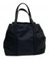 PRADA (プラダ) トートバッグ ブラック：16000円