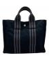 HERMES (エルメス) ハンドバッグ ネイビー：10000円