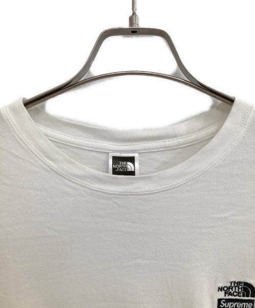 THE NORTH FAC（ノースフェイス）THE NORTH FAC (ノースフェイス) Supreme (シュプリーム) Bandana Tee ホワイト サイズ:XLの古着・服飾アイテム