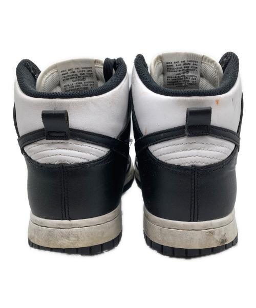 NIKE（ナイキ）NIKE (ナイキ) DUNK HI RETRO ハイカットスニーカー ホワイト×ブラック サイズ:26.5の古着・服飾アイテム