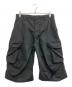 DIESEL（ディーゼル）の古着「P-ARNE-SHORT-A ハーフパンツ」｜ブラック